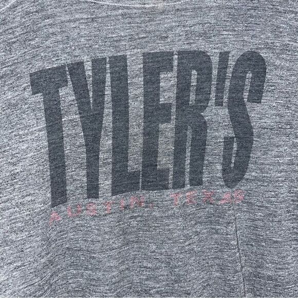 Women's American Apparel Tyler's TX Austin Grey T-Shirt - Picture 4 of 7
